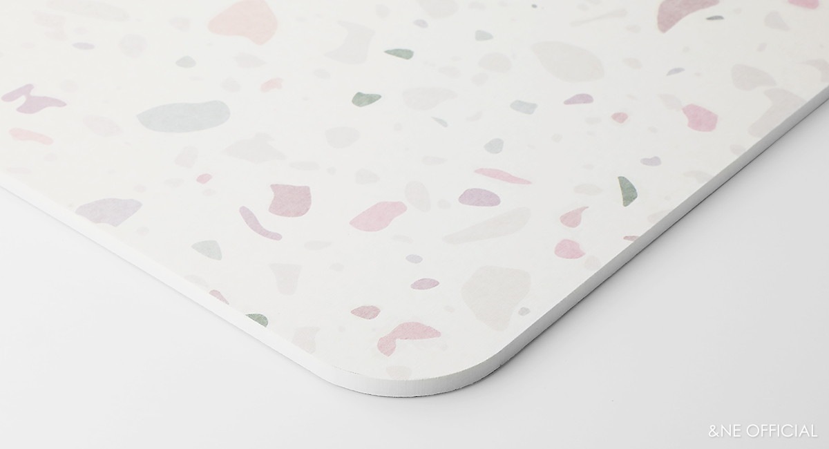 珪藻土プリントバスマット