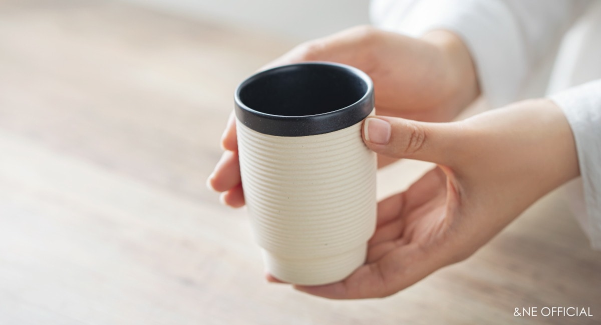 ハレとケ 美濃焼 千段お湯呑 大