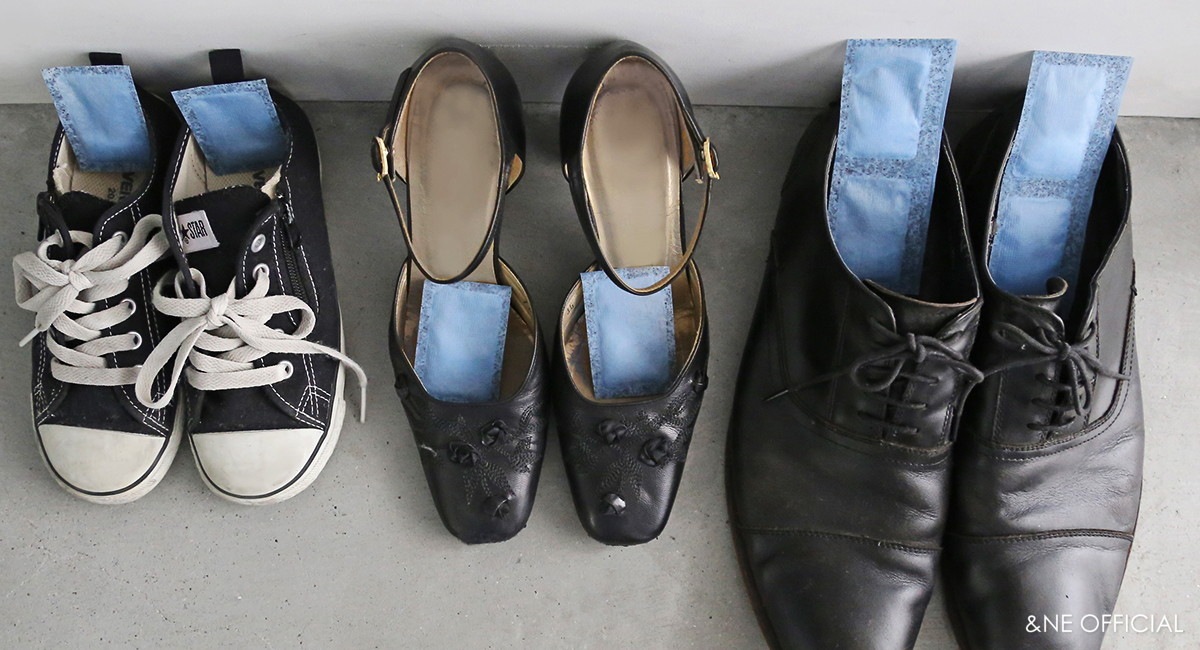 くり返し使える！消臭シート 4枚セット