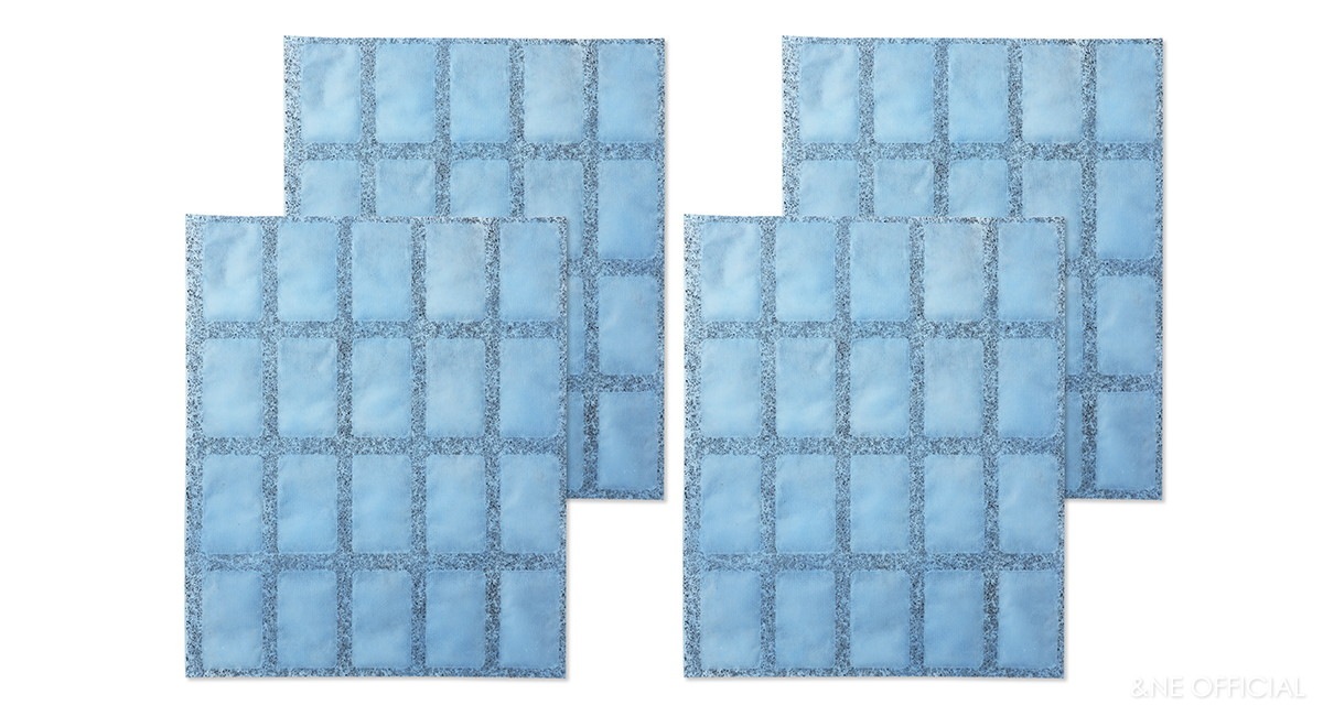 くり返し使える！消臭シート 4枚セット