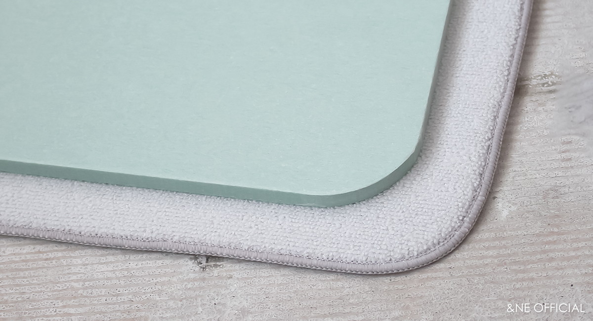 珪藻土バスマットコンパクト敷パッド