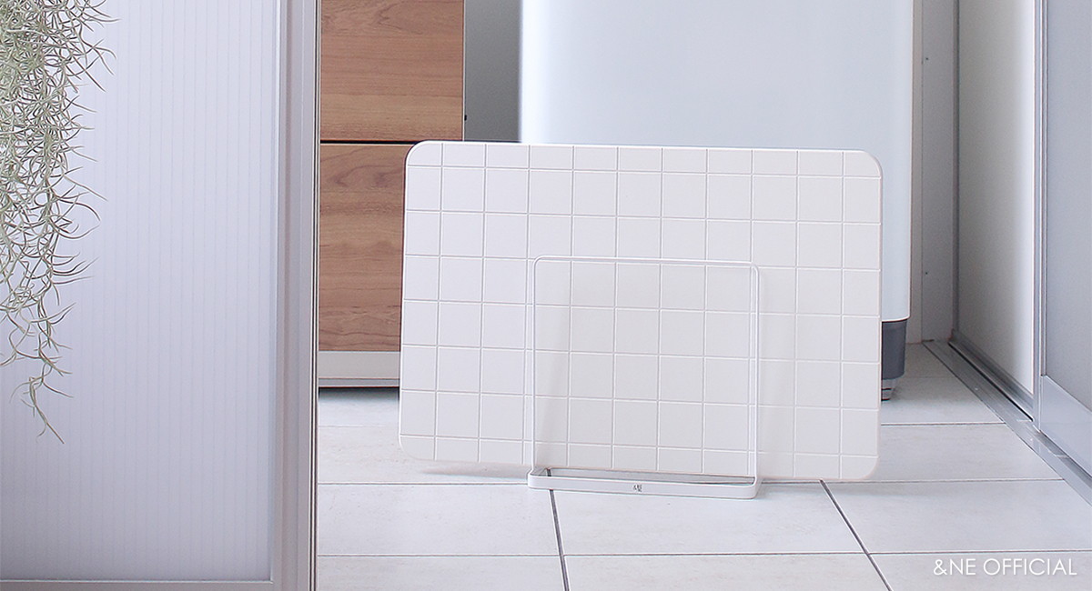 珪藻土バスマットスタンド