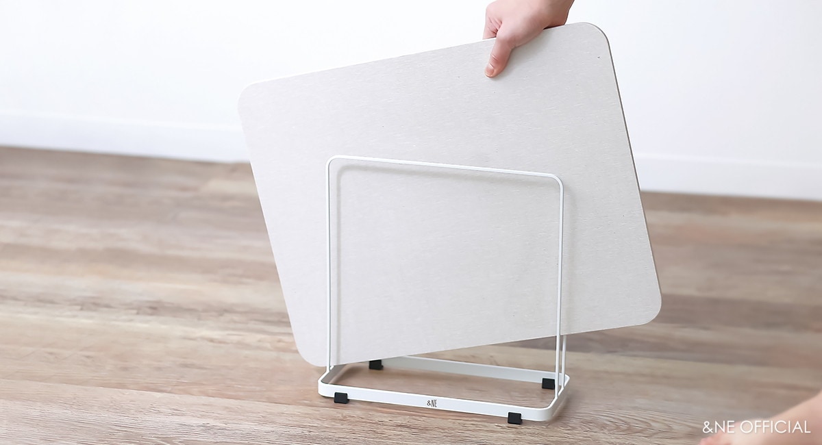 珪藻土バスマットスタンド