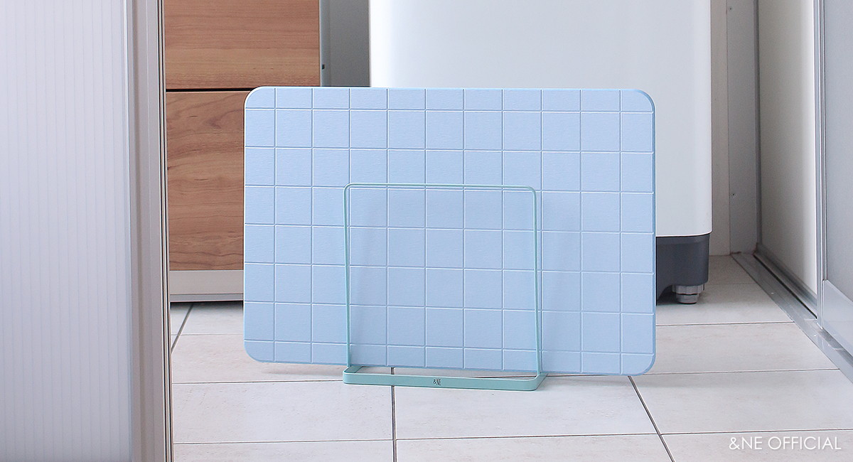 珪藻土バスマットスタンド