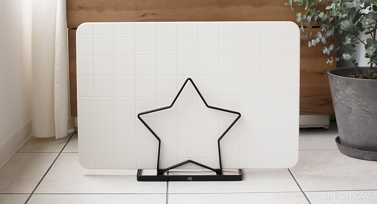 珪藻土バスマットスタンド Star