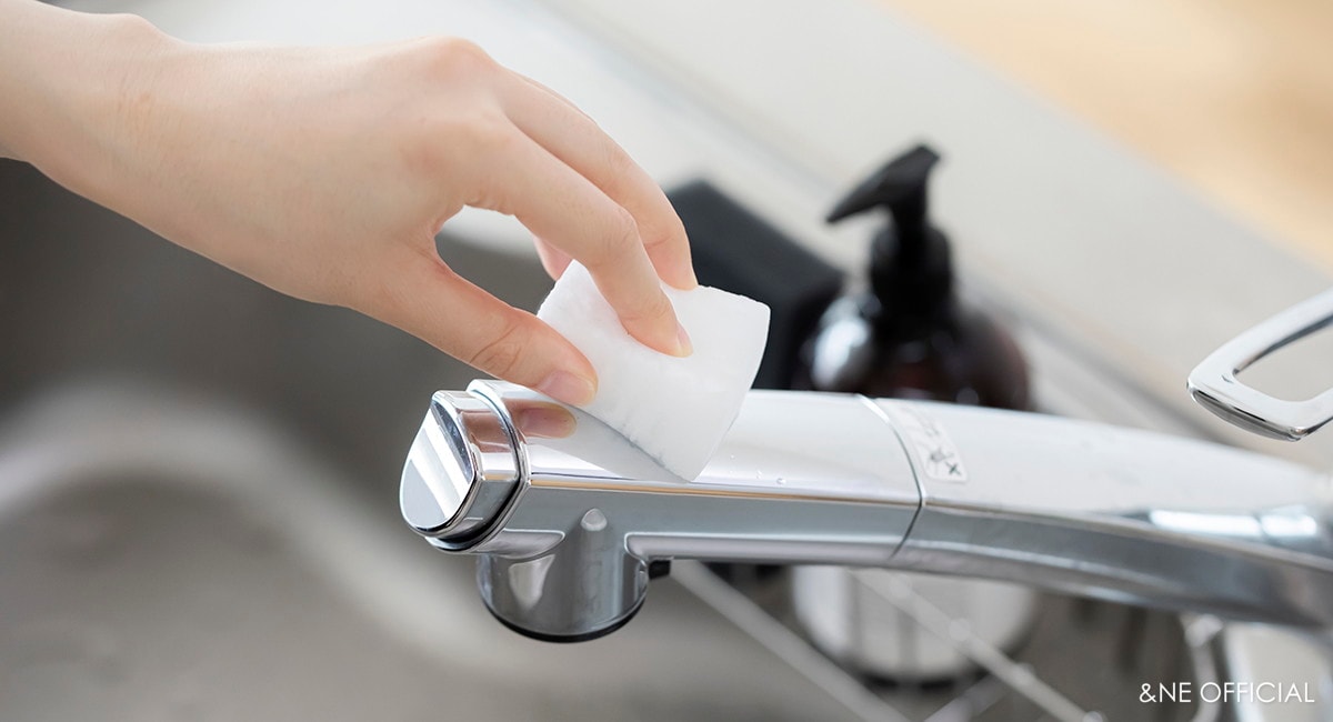 nikii メラミンスポンジL 2P