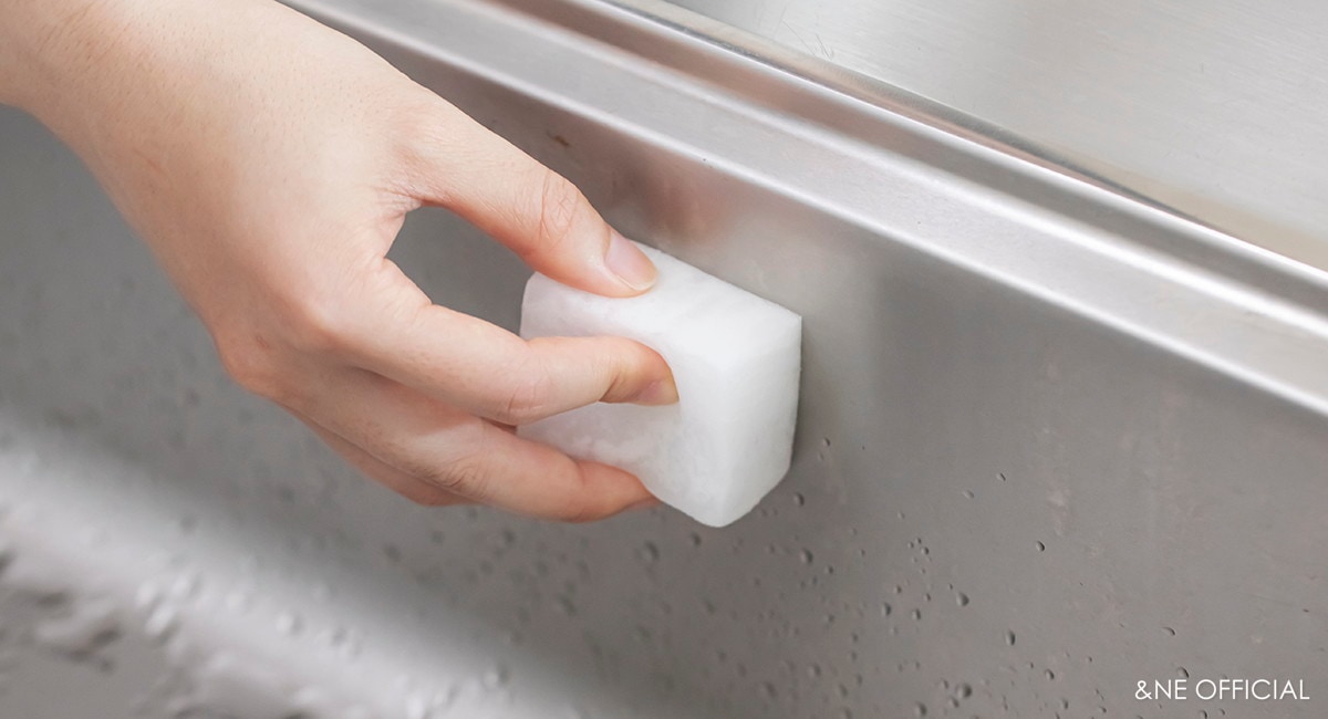 nikii メラミンスポンジL 2P