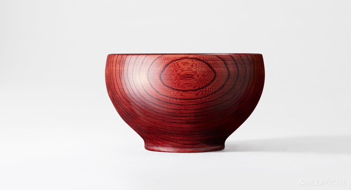 ハレとケ 山中塗り くりぬき椀