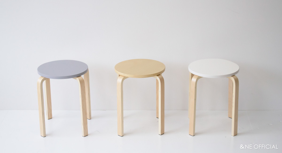 ラウンドスタッキングスツール