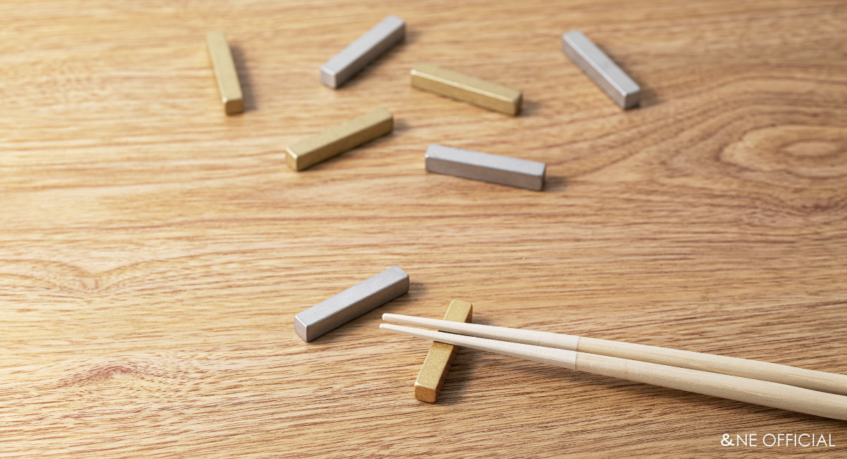 ハレとケ 若狭塗り箸 燕三条箸置き 2膳セット 木箱入り