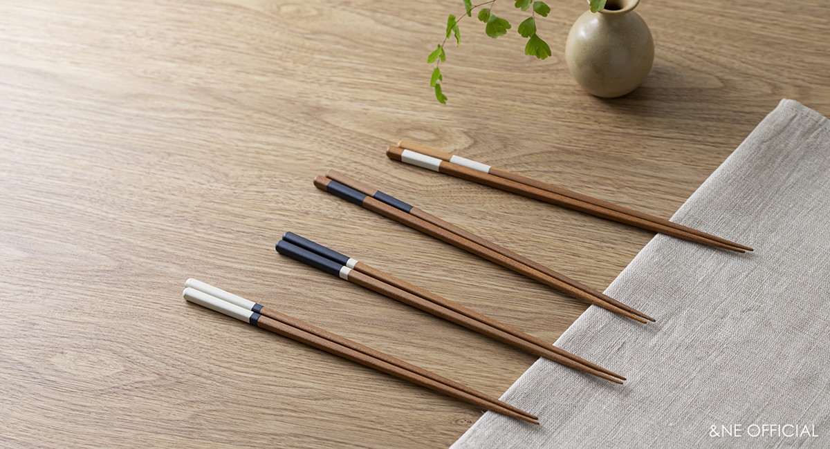 ハレとケ 若狭塗り箸 燕三条箸置き 2膳セット 木箱入り