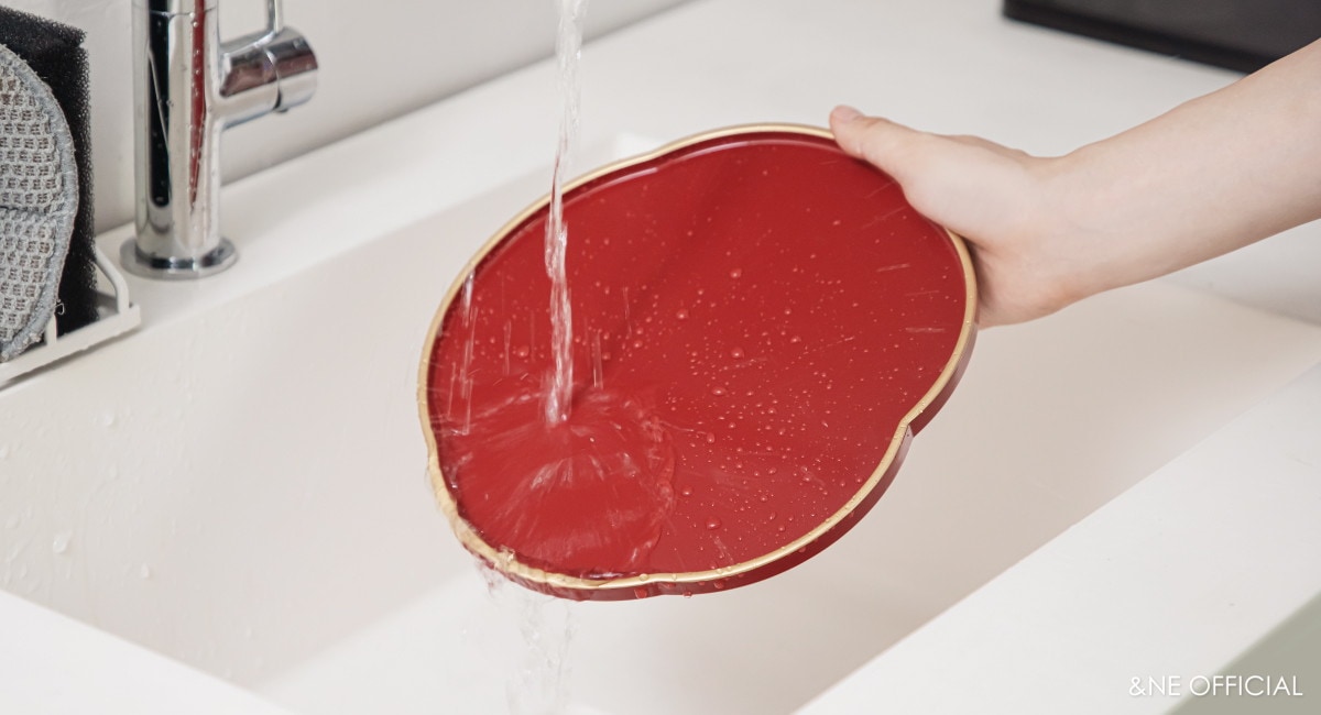 ハレとケ　越前塗り　梅おぼん