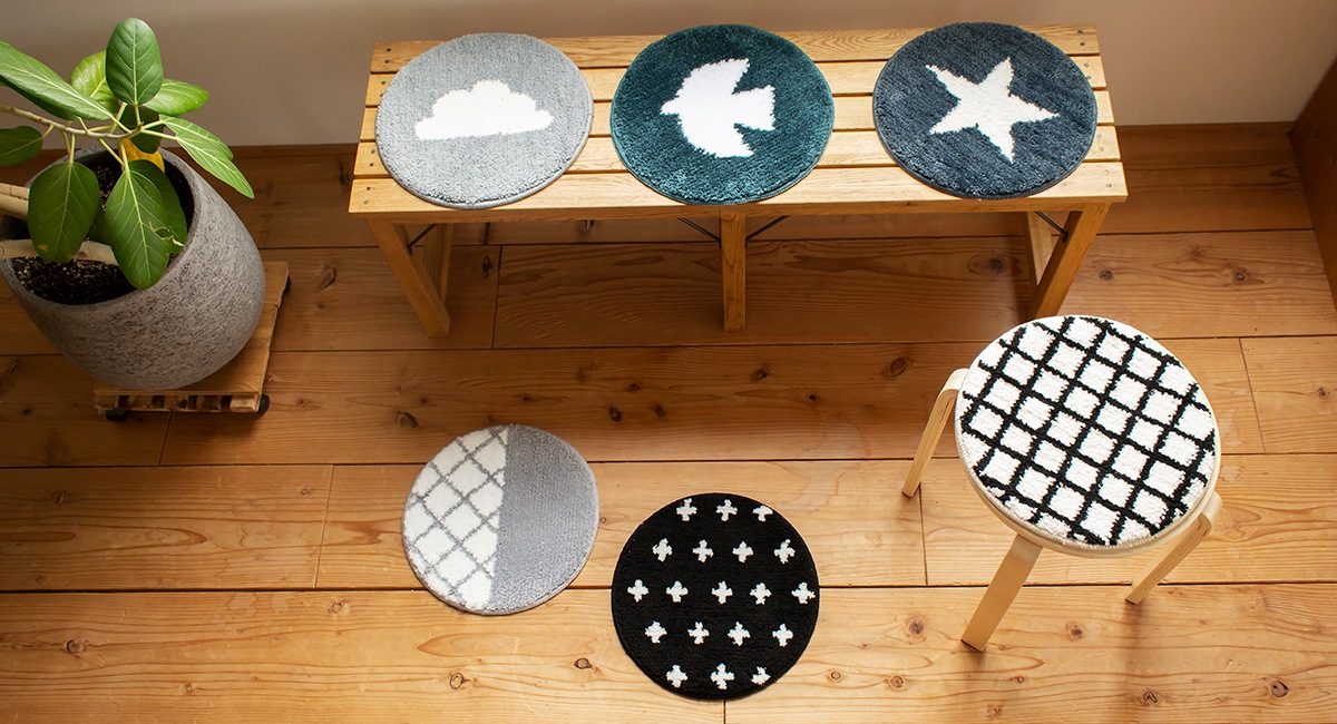 モチーフチェアパッド