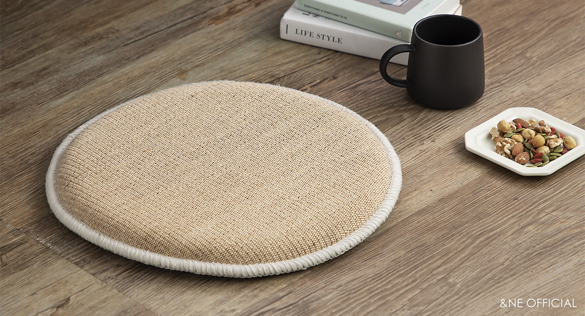 低反発ジュートチェアパッド