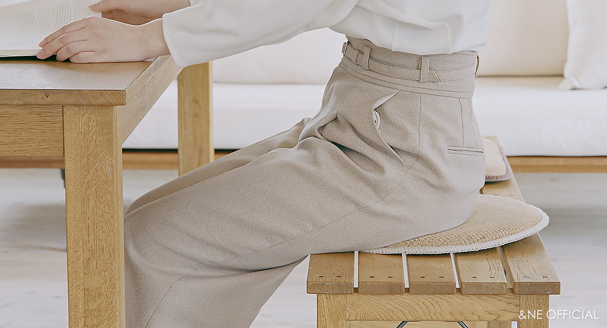 低反発ジュートチェアパッド