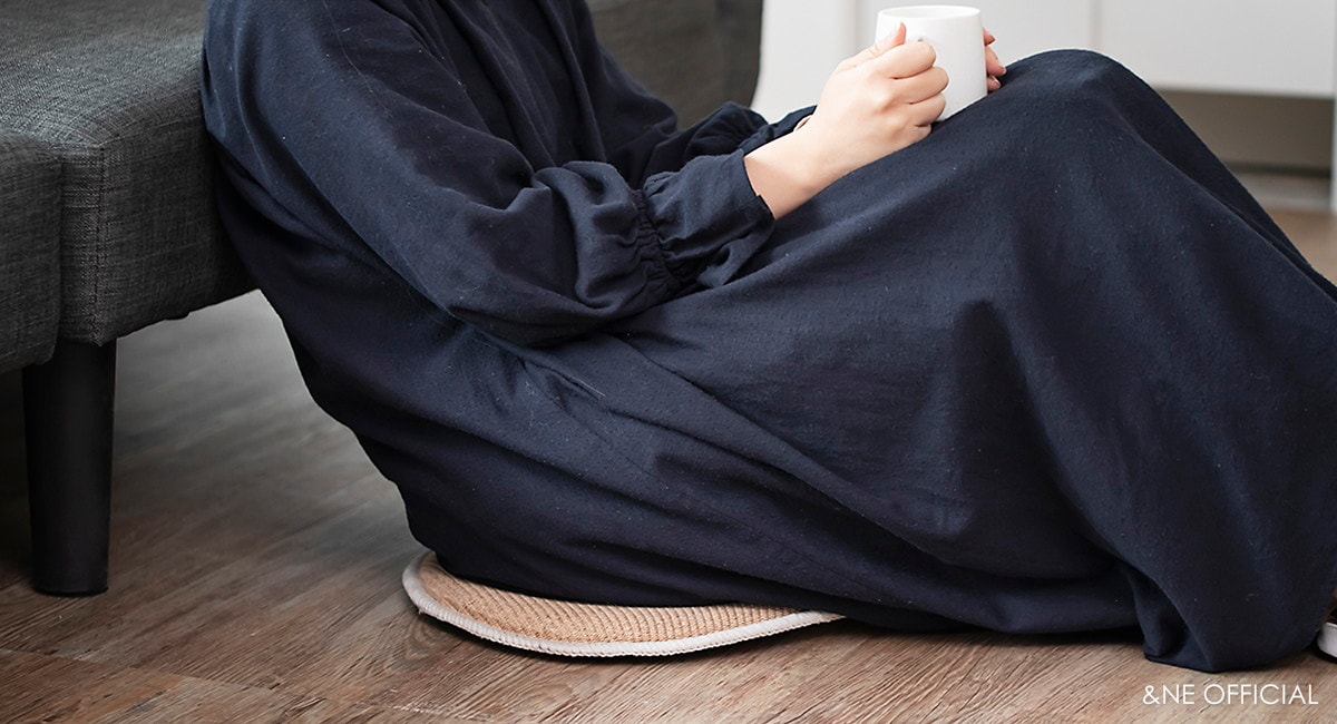 低反発ジュートチェアパッド