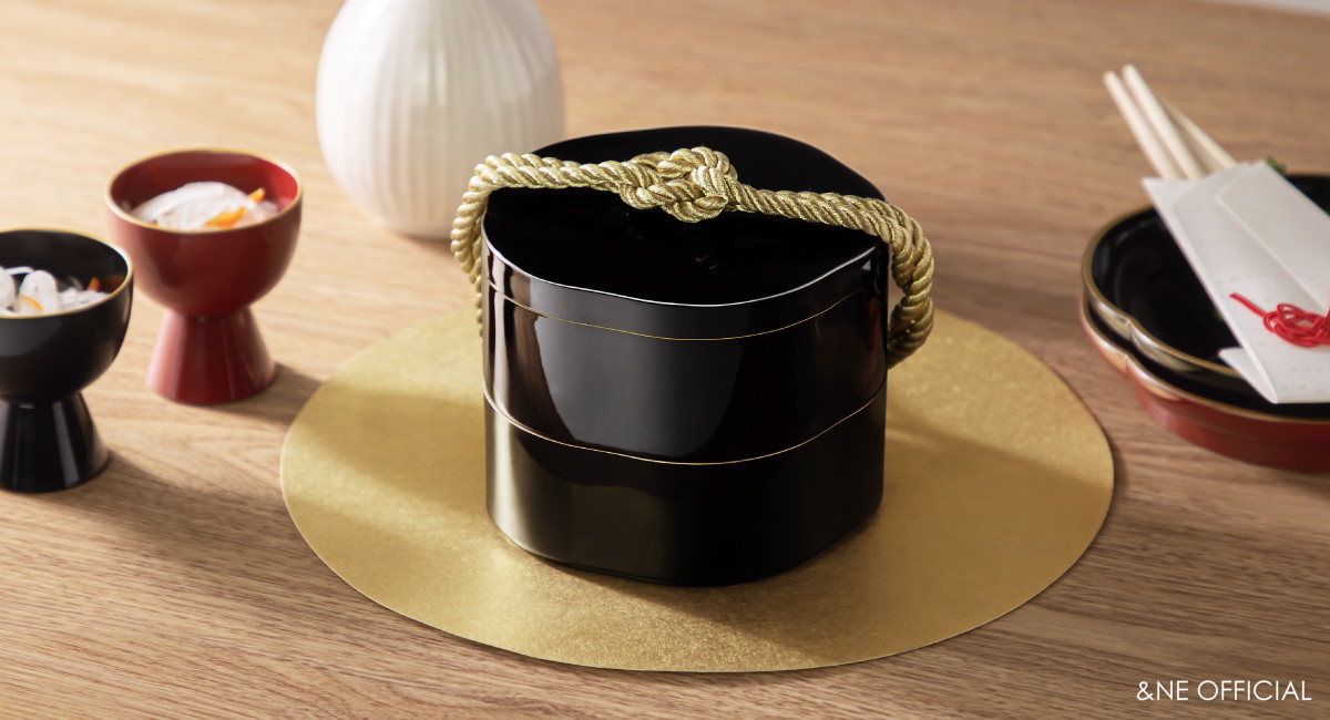 ハレとケ 山中塗り 梅お重