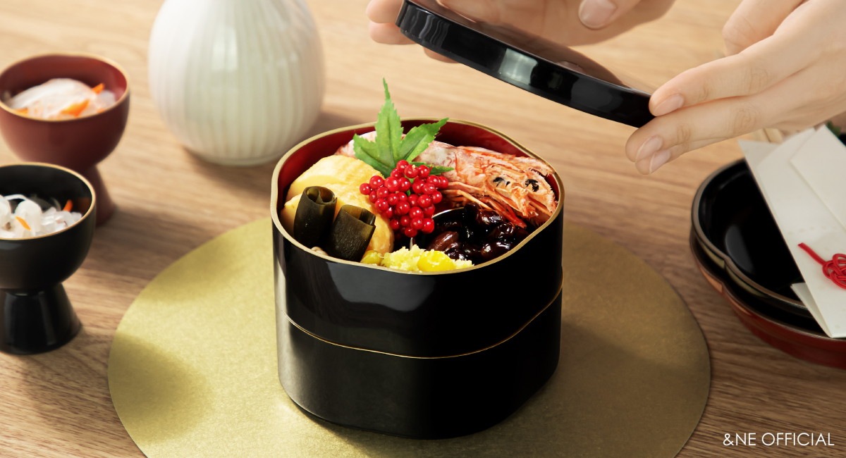 ハレとケ 山中塗り 梅お重