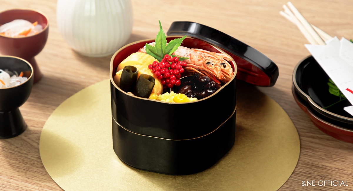 ハレとケ 山中塗り 梅お重