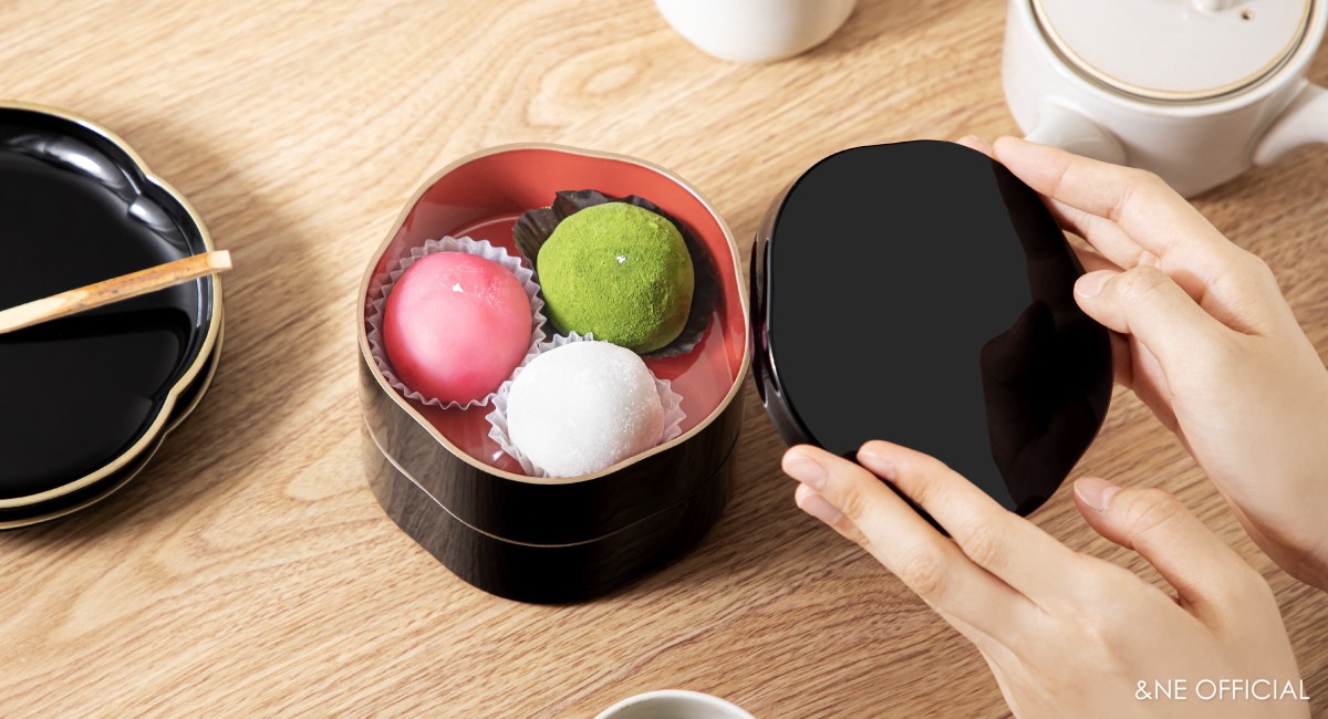 ハレとケ 山中塗り 梅お重