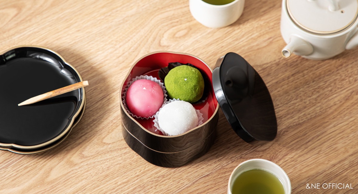 ハレとケ 山中塗り 梅お重