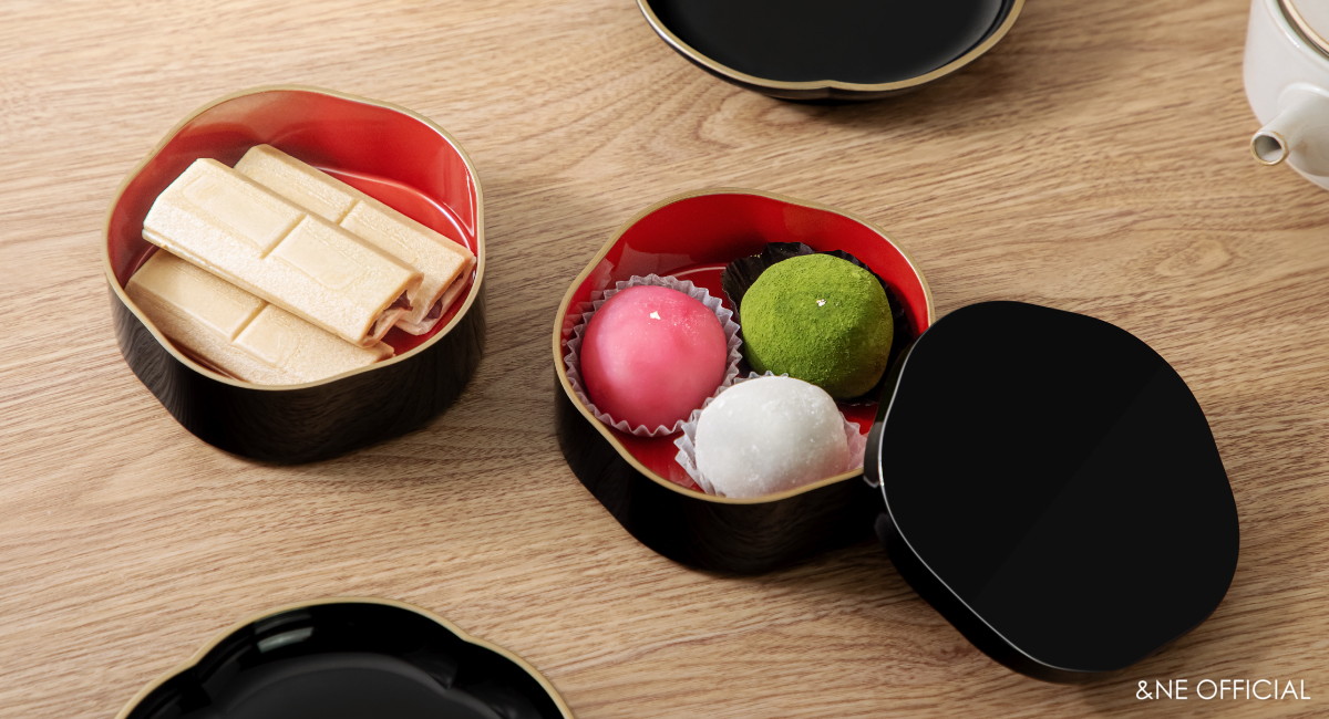 ハレとケ 山中塗り 梅お重