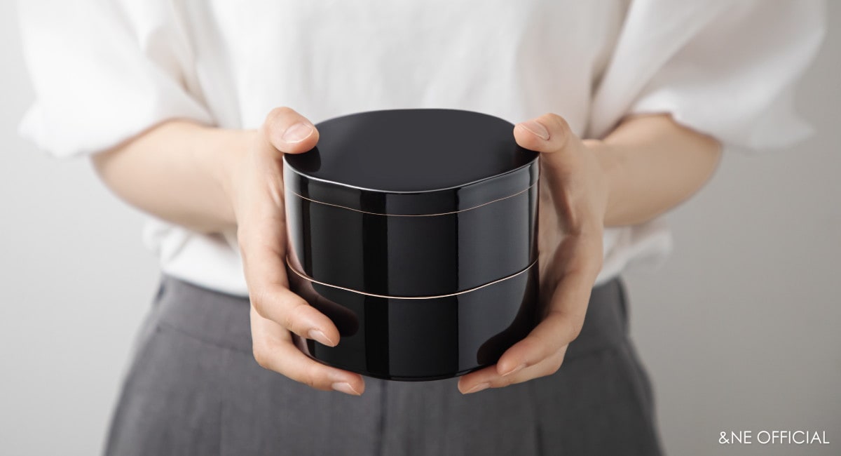 ハレとケ 山中塗り 梅お重