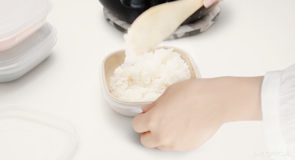 Recopo(レコポ) 冷凍ご飯をふっくら解凍 3色セット