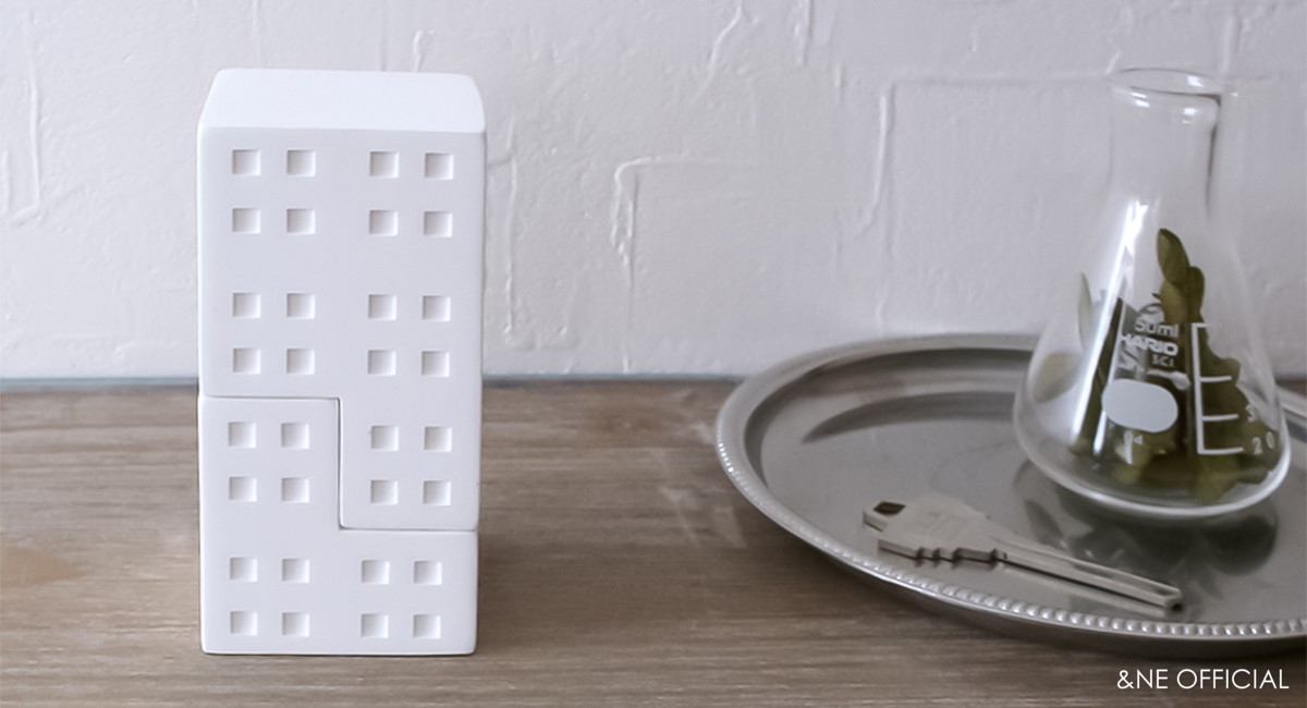 珪藻土ドライオブジェ ビル