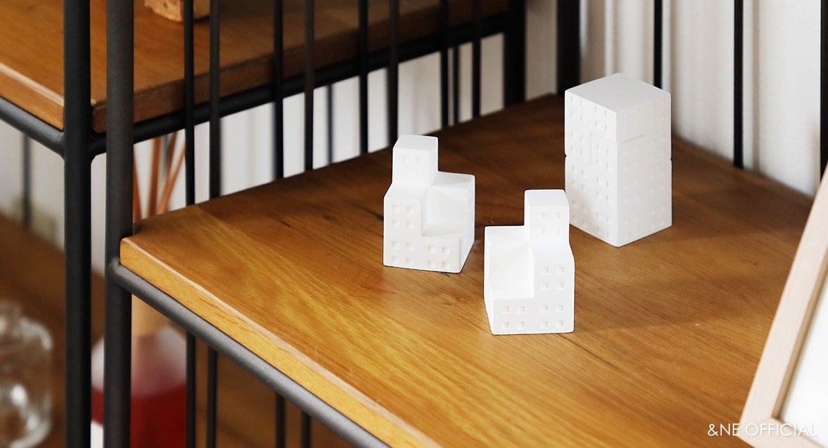 珪藻土ドライオブジェ ビル