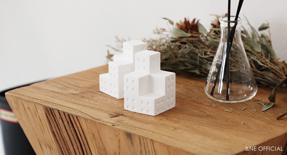 珪藻土ドライオブジェ ビル