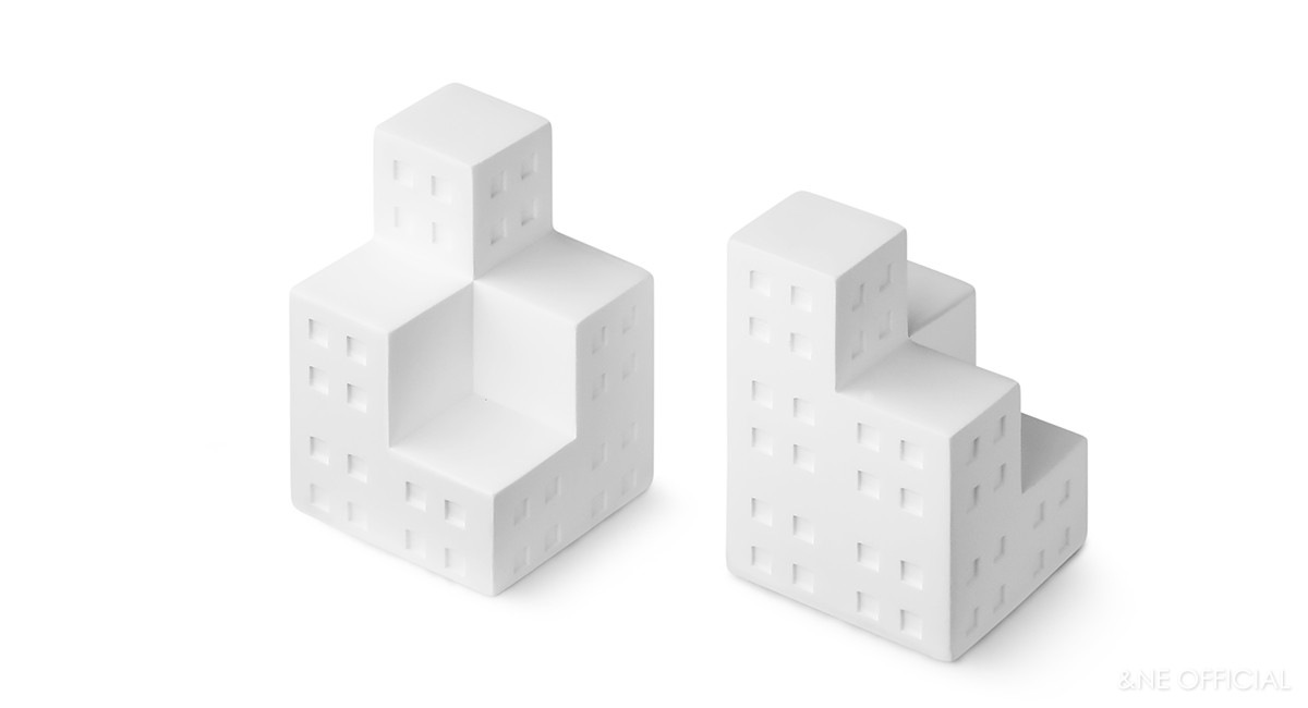 珪藻土ドライオブジェ ビル