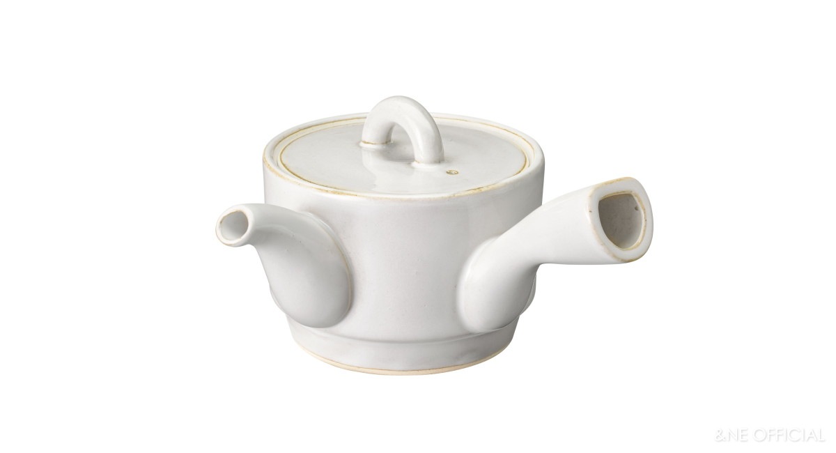 ハレとケ 波佐見焼 土もの急須 白 | FEATURE,ハレとケ | &NE official
