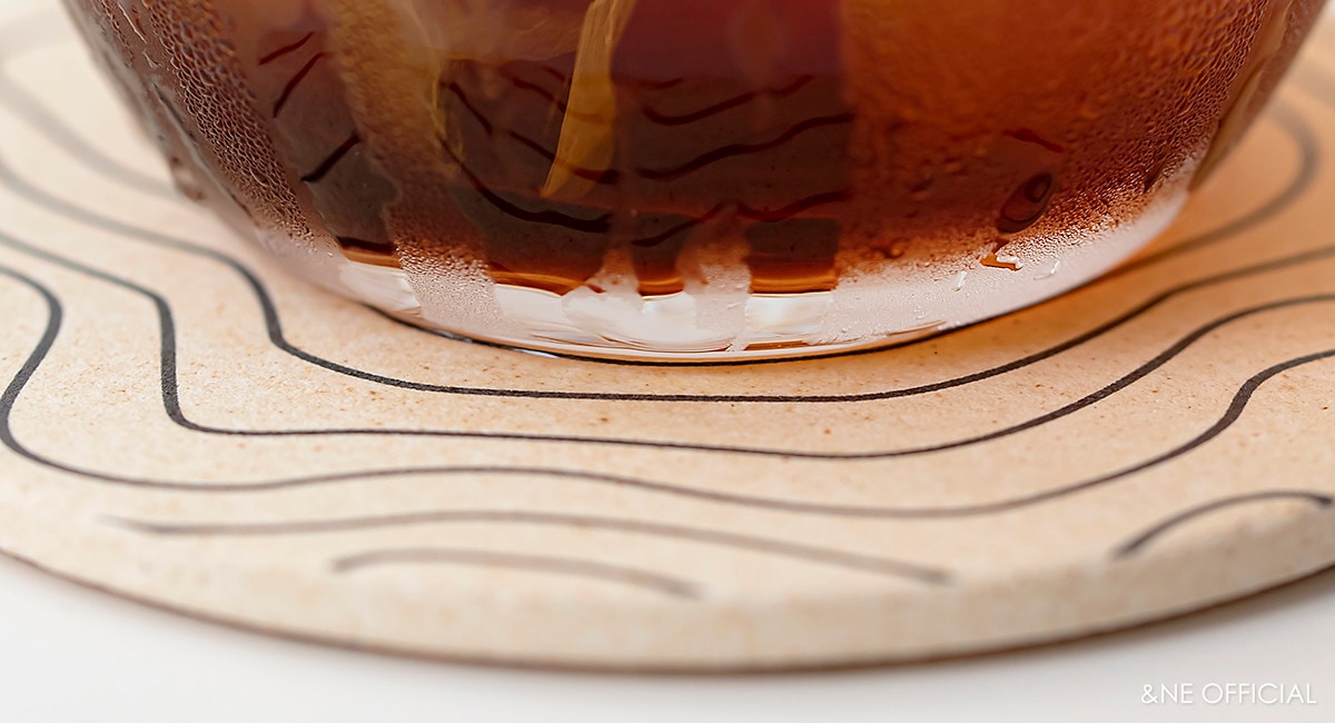 nikii 陶器珪藻土コースター