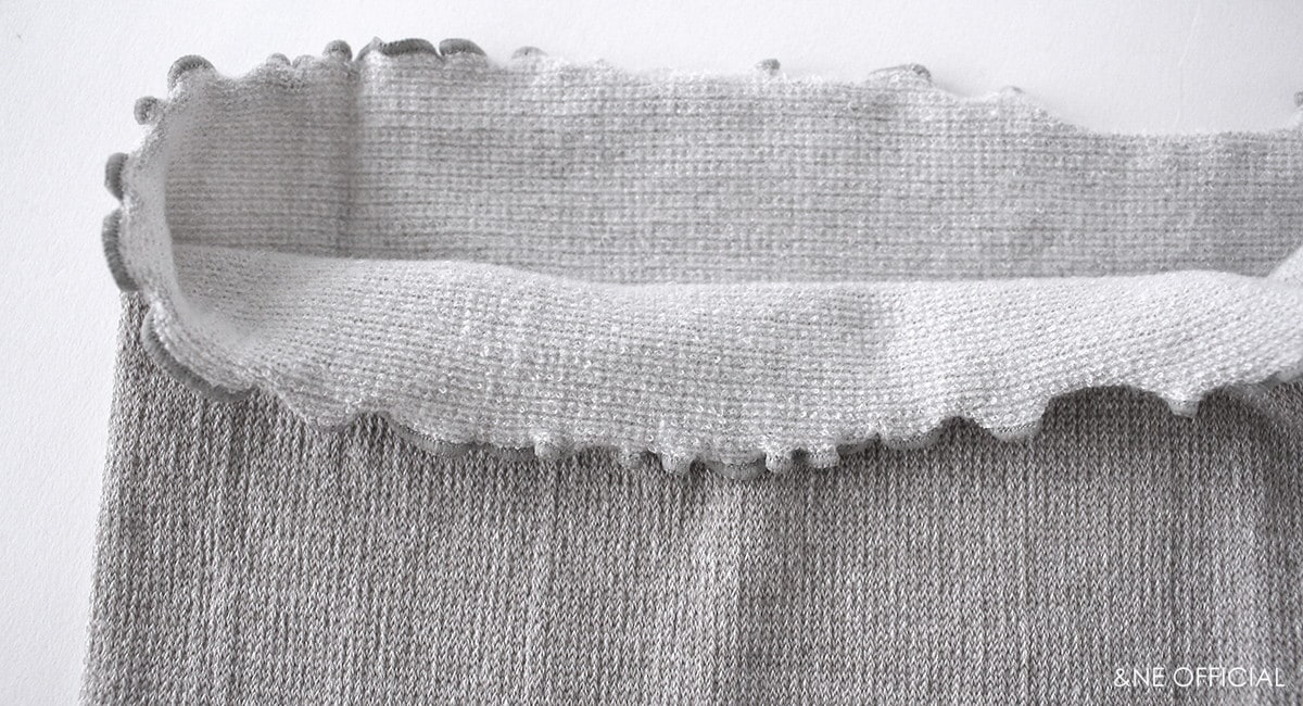 シルク&コットン腹巻き