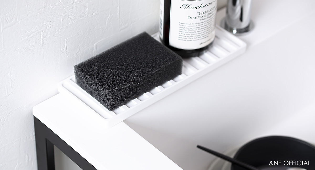 nikii キッチンスポンジ 1P ブラック