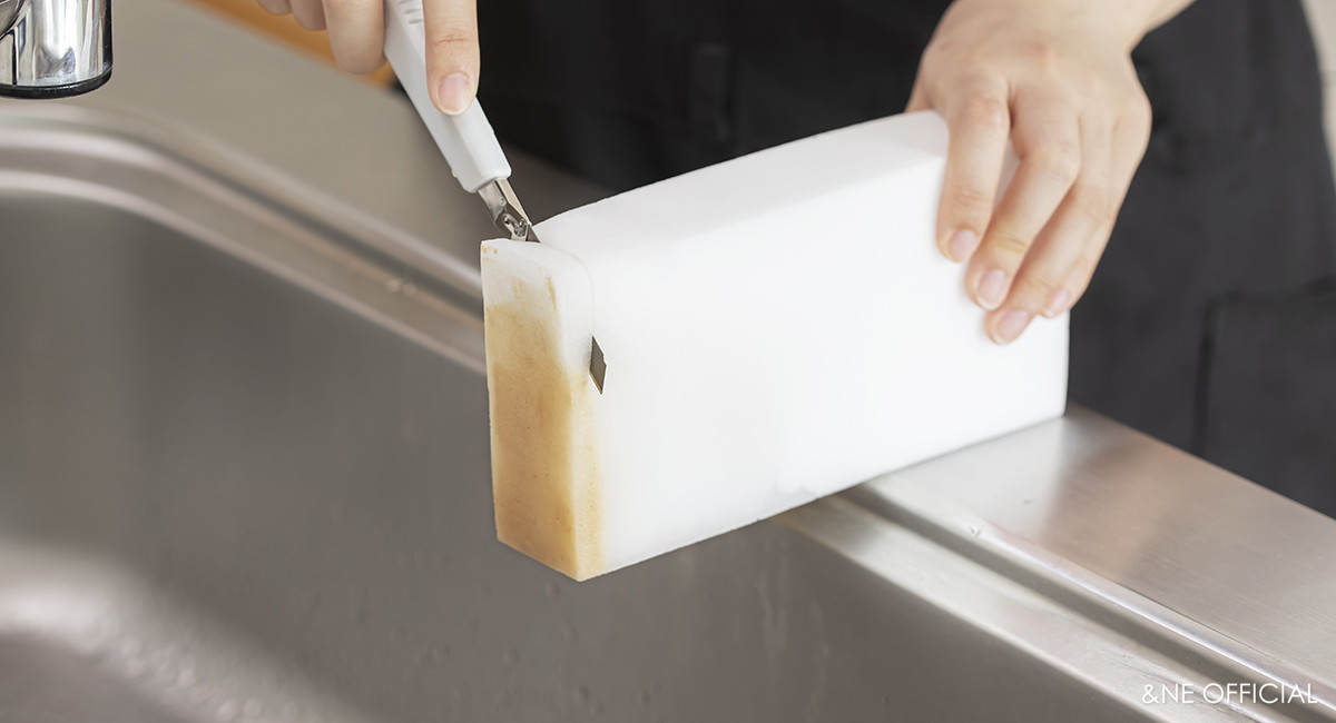 nikii メラミンスポンジM 3P