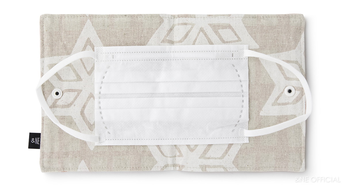 抗菌マスクケース