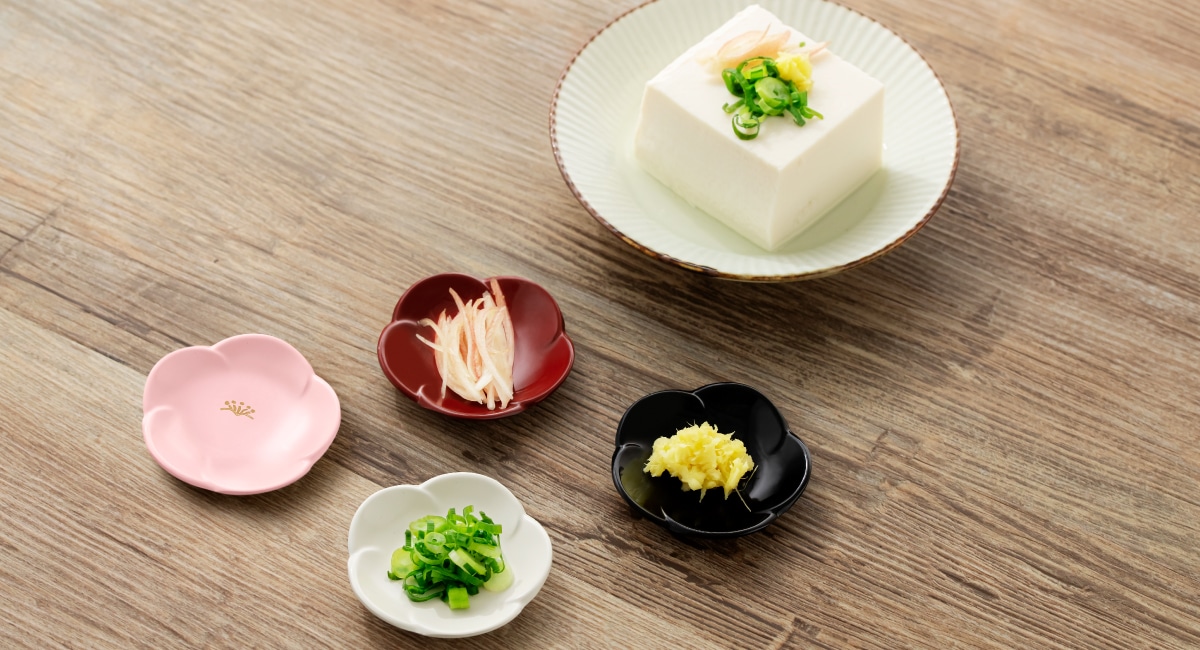 ハレとケ　越前塗り 小梅 豆豆皿