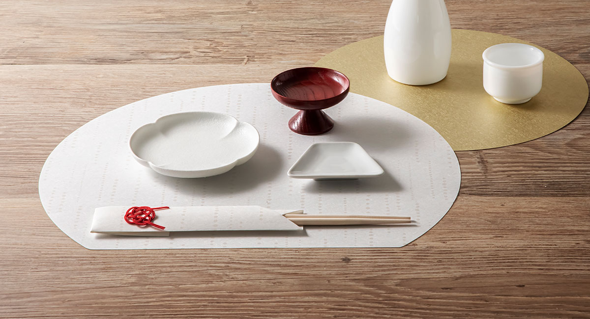 ハレとケ　美濃和紙 祝箸5膳セット