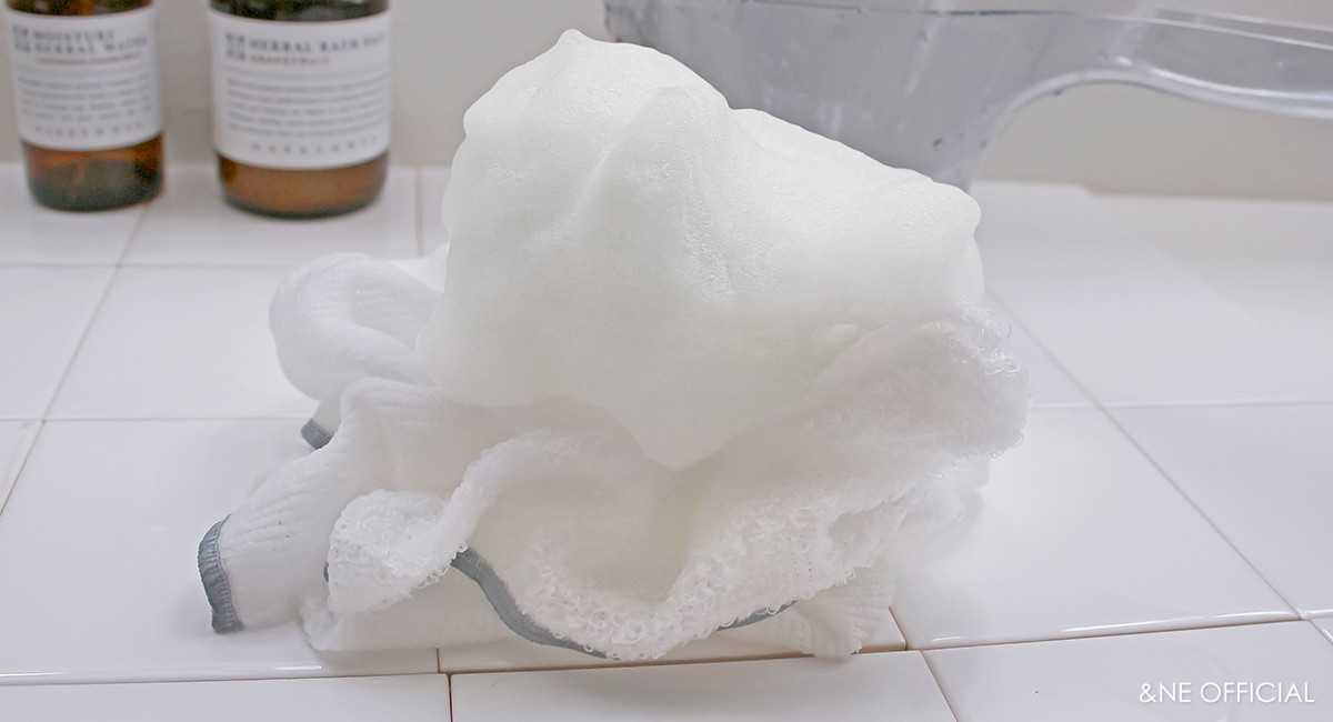 とうもろこしボディタオル