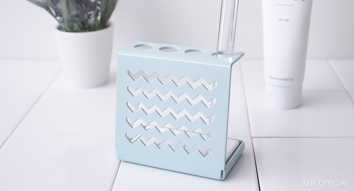 珪藻土スチール歯ブラシスタンド