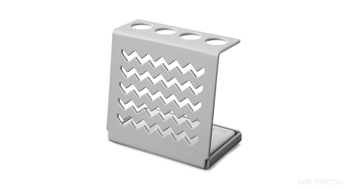 珪藻土スチール歯ブラシスタンド