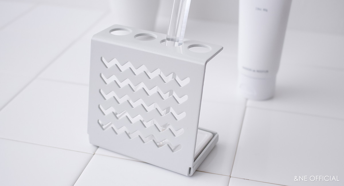 珪藻土スチール歯ブラシスタンド