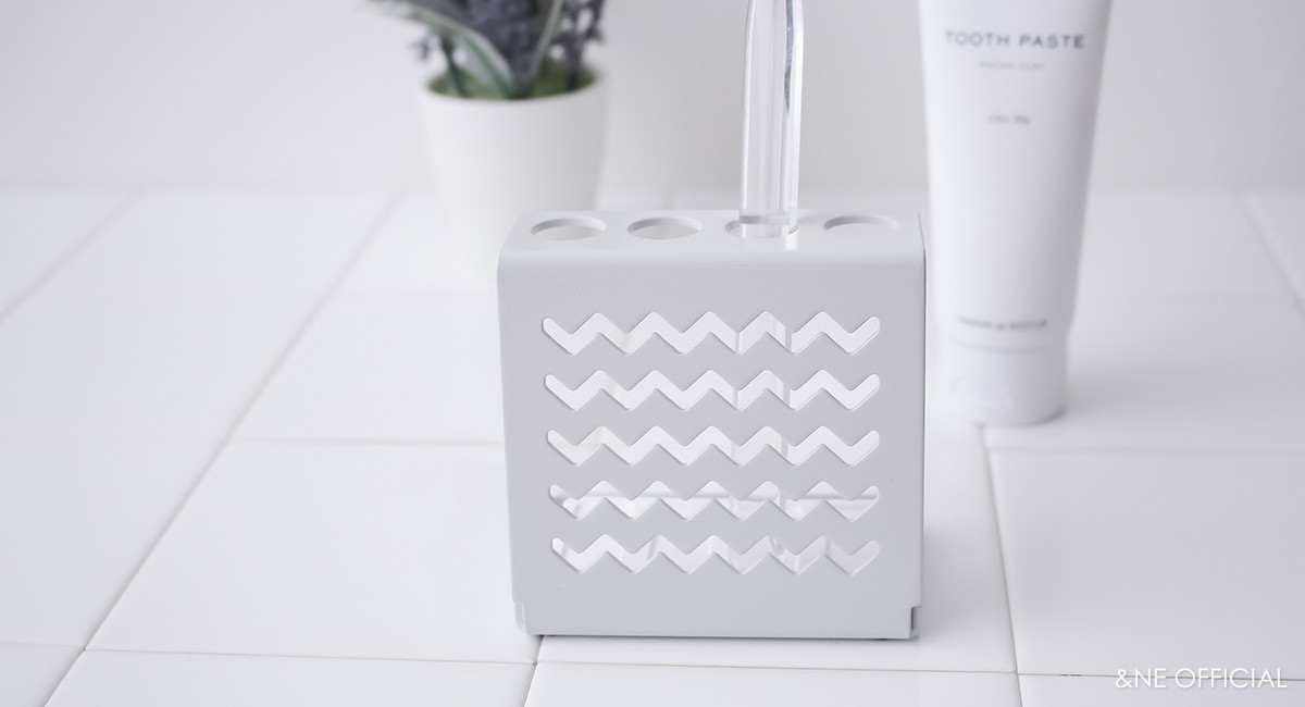 珪藻土スチール歯ブラシスタンド