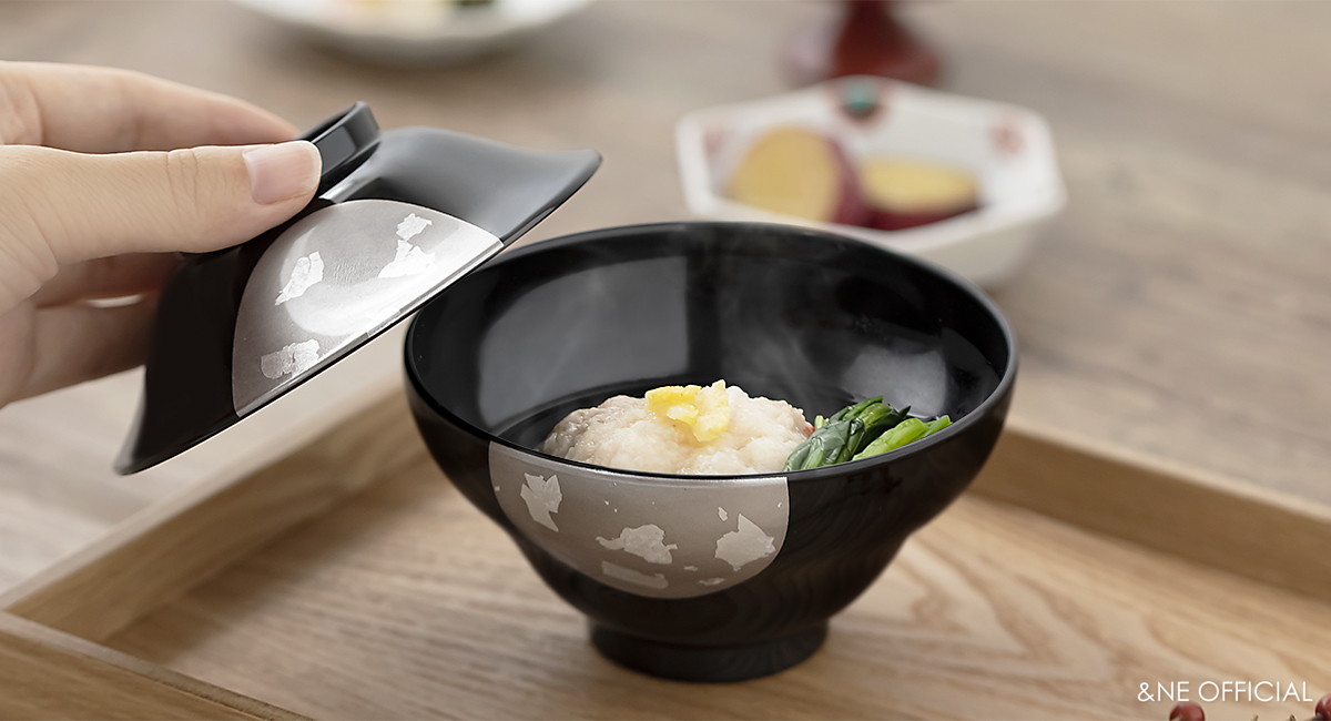 ハレとケ 越前塗り 富士型 汁椀