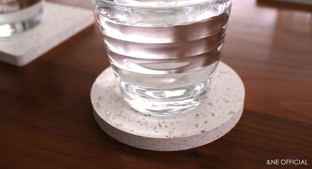 珪藻土コースター マル mikage