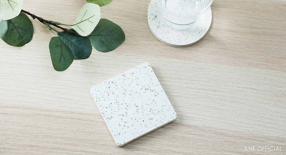 珪藻土コースター シカク mikage