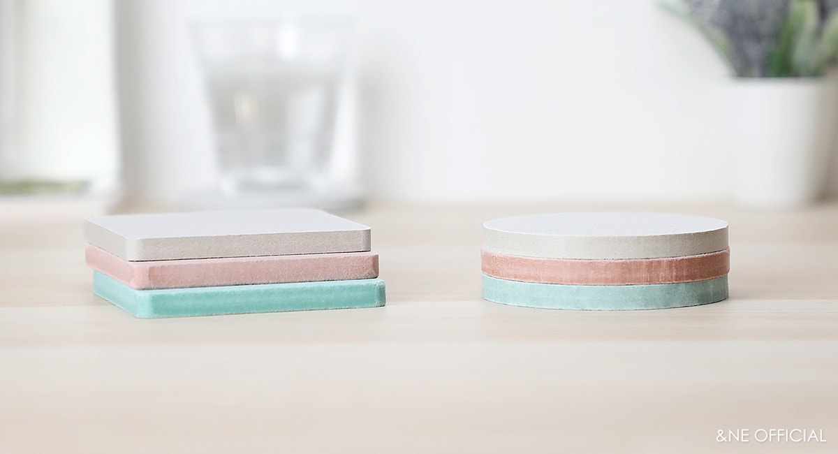 珪藻土コースター マル