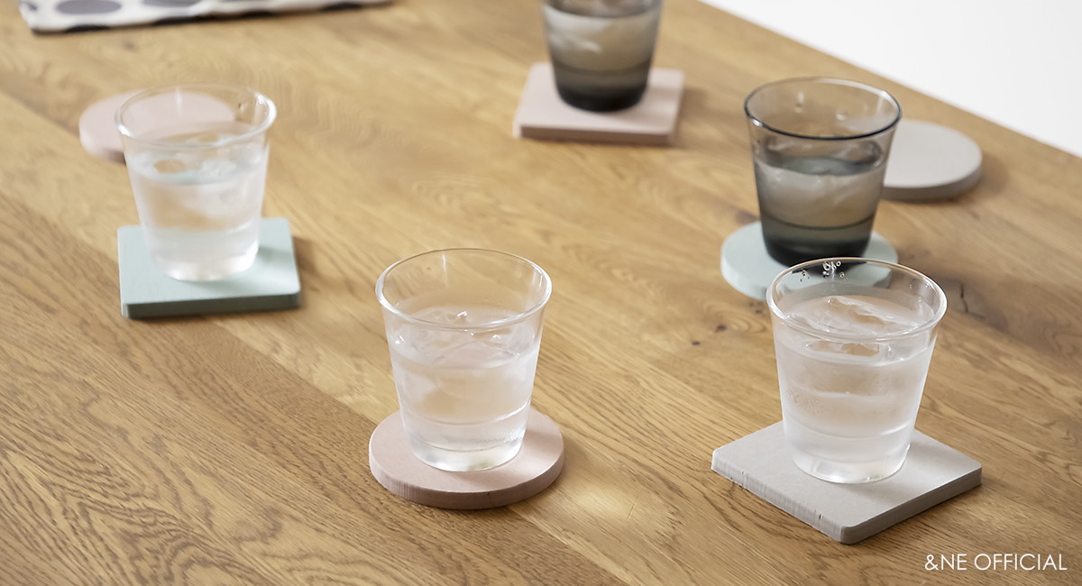 珪藻土コースター マル